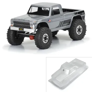 1967 Ford F-100 1/10 Crawler Body, 12.3" WB, Clear