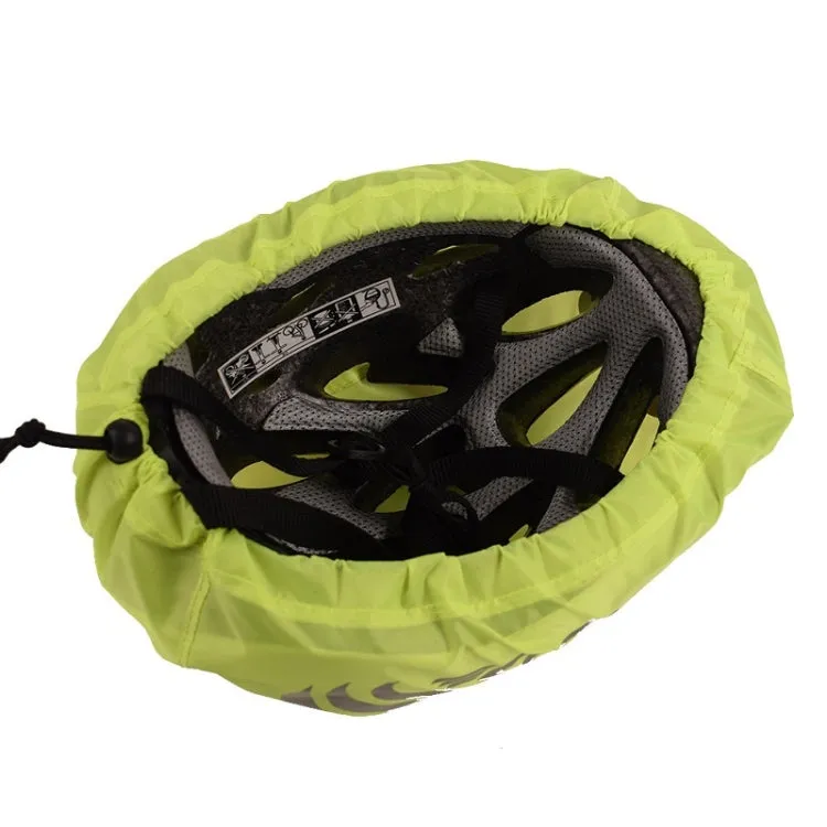 2 PCS Cycling Helmet Rain Cover Outdoor Reflective Safety Helmet Cover, Size: Free Size(Blue (Style 2))
