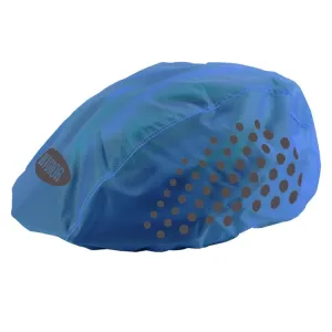 2 PCS Cycling Helmet Rain Cover Outdoor Reflective Safety Helmet Cover, Size: Free Size(Blue (Style 2))