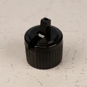 20-410 Black Spout Style Turret Cap