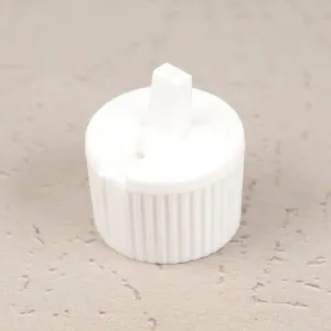 24-410 White Spout Style Turret Cap