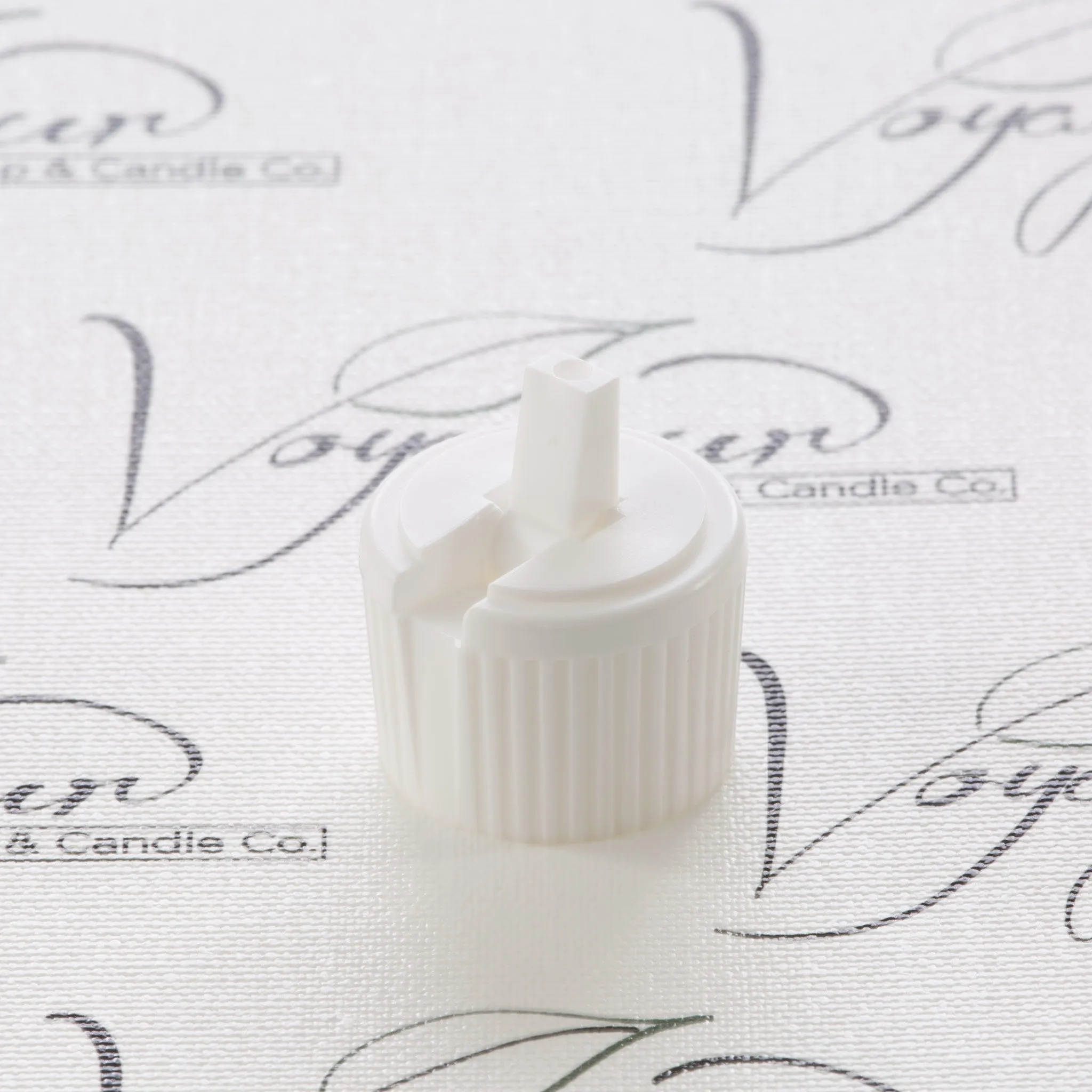 24-410 White Spout Style Turret Cap