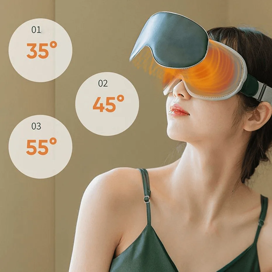 3D Heated Eye Mask | Lightweight Sleeping Mask For Fatigue Relief