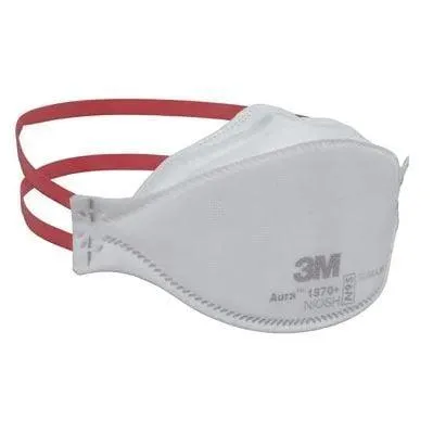 3M AURA Health Care Particulate Respirator and Surgical Mask 1870 Bulk, N95