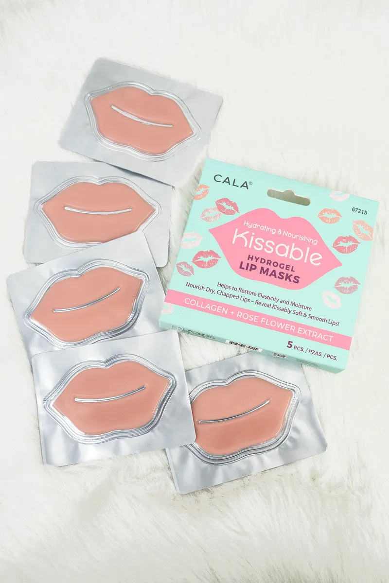 5 Collagen & Rose Flower Hydrogel Lip Masks