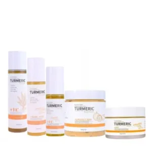 5 pc Retinol A, Turmeric Skincare Set - MOQ 50 pcs