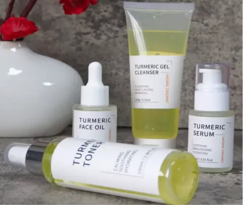 5 pc Turmeric Skincare Set - MOQ 12 pcs