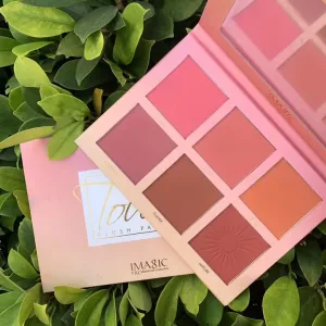 6 Color Water Proof Blush for Cheeks Face 