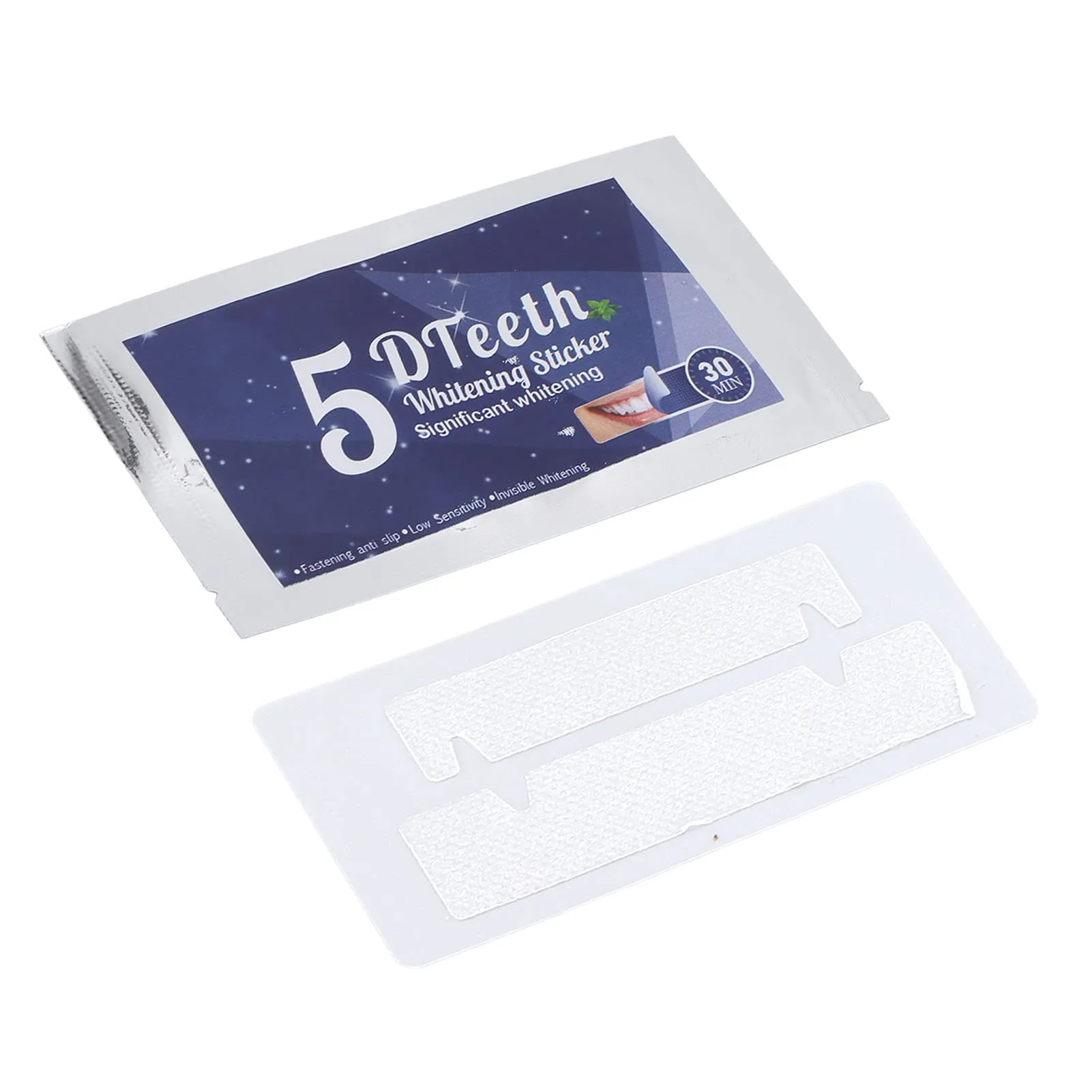 7pcs Teeth Whitening Strips, Remove Coffee Smoking Refreshing Breath Teeth Brightening Kit for Sensitive Teeth