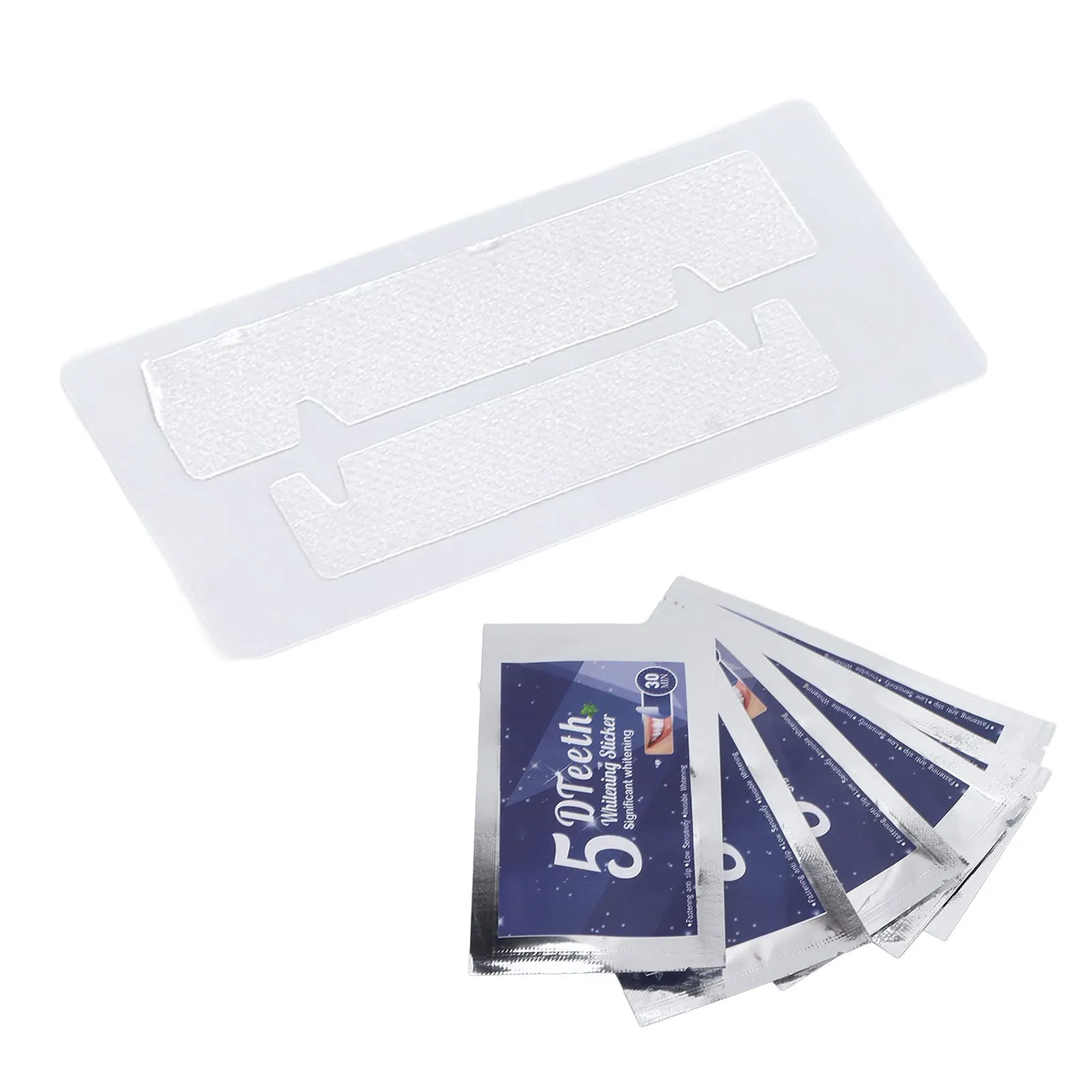 7pcs Teeth Whitening Strips, Remove Coffee Smoking Refreshing Breath Teeth Brightening Kit for Sensitive Teeth