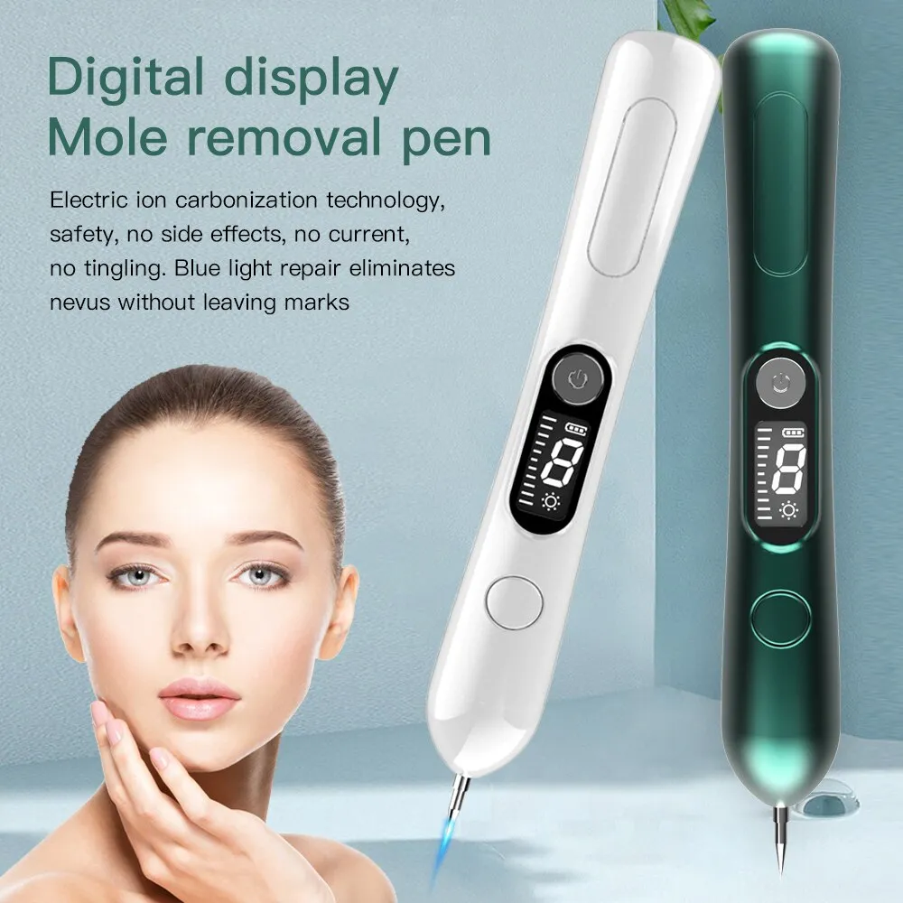 9 levels Laser Plasma Pen Mole Removal Dark Spot Remover LCD Skin Care