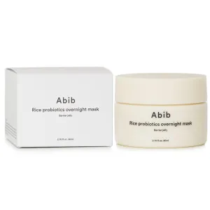 Abib Rice Probiotics Overnight Mask Barrier Jelly 阿彼芙米萃益生菌涂抹式睡眠面膜 80mL