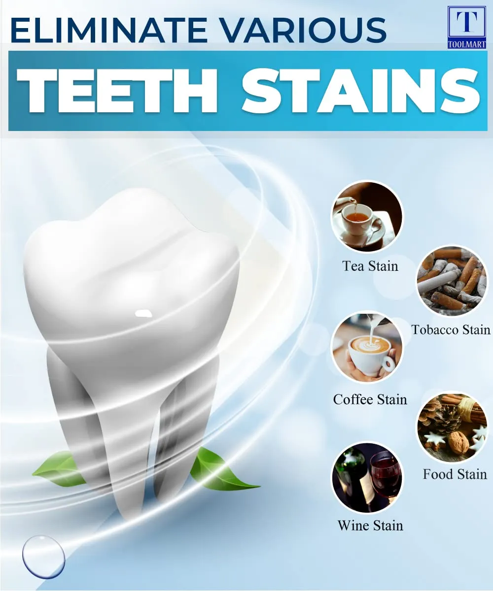 Advanced 5D Teeth Whitening Strips for Sensitive Tooth 14 Sessions for 5D White