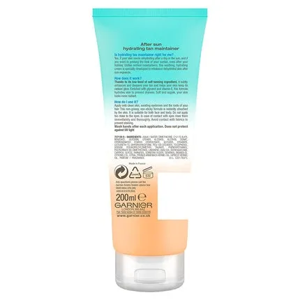 Ambre Solaire After-sun tan maintenance moisturizer, 200 ml, Garnier