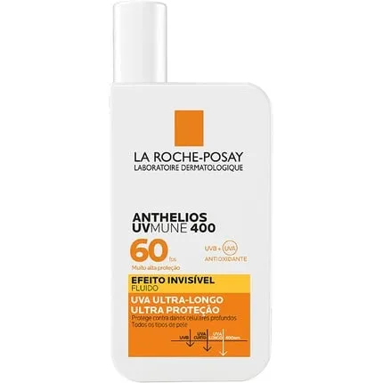 Anthelios Uvmune 400 invisible liquid Spf50  50 ml, La Roche-Posay