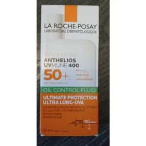 Anthelios Uvmune 400 Oil Control Liquid Spf50  50 ml, La Roche-Posay