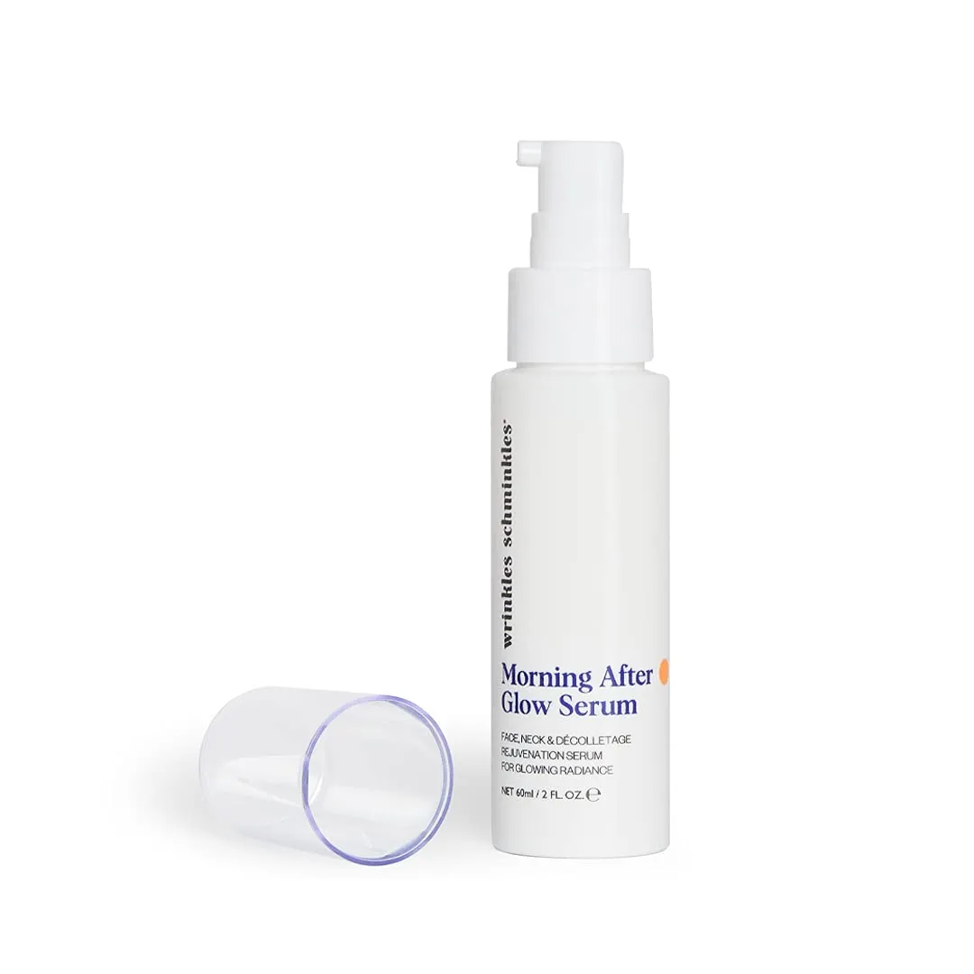 Anti Aging Serum for Face, Neck & Decolette - Neck Firming, Decollete Cream & Hyaluronic Acid & Resveratrol Face Serum - Daytime Booster Product to Improve Silicone Pad Results