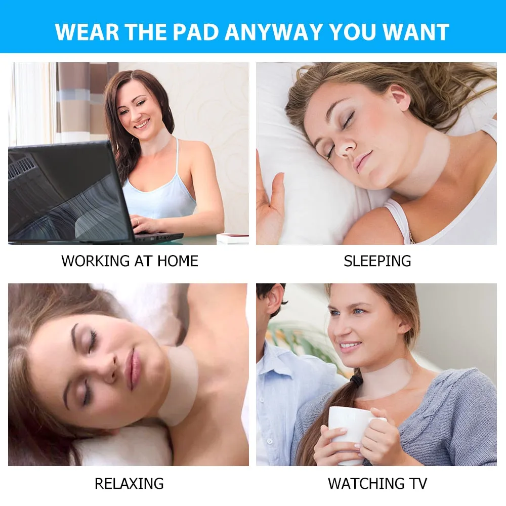 Anti Wrinkle Chest Pad Silicone Face Pad Eye Wrinkle Remover Patches Skin Lifting Tape Neck Wrinkle Removal Anti Aging Sticker