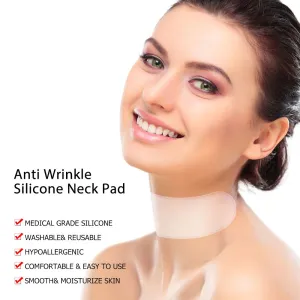 Anti Wrinkle Chest Pad Silicone Face Pad Eye Wrinkle Remover Patches Skin Lifting Tape Neck Wrinkle Removal Anti Aging Sticker