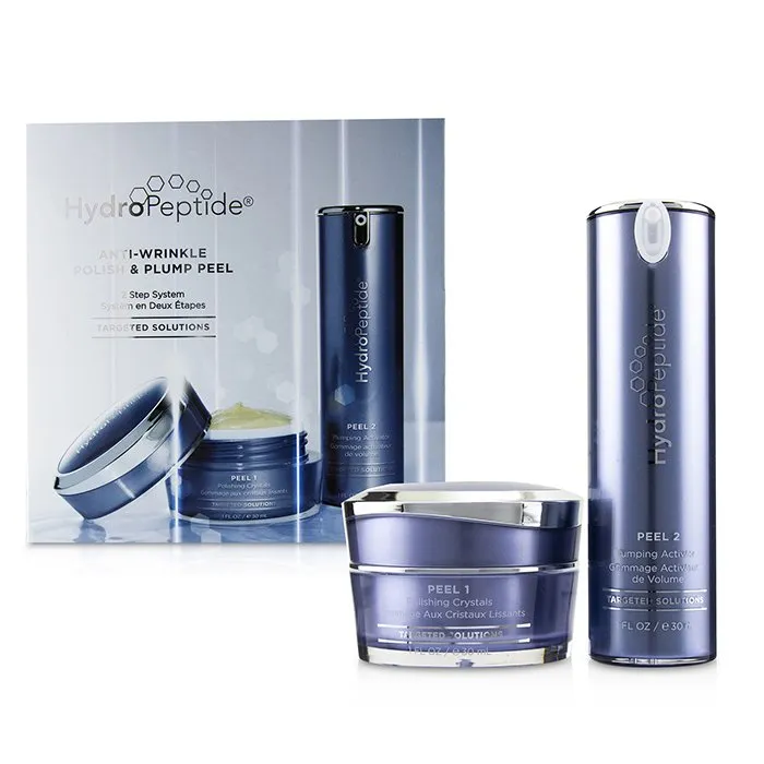 Anti-Wrinkle Polish & Plump Peel:Anti-Wrinkle Polishing Crystals 30ml/1oz   Anti-Wrinkle Plumping Ac