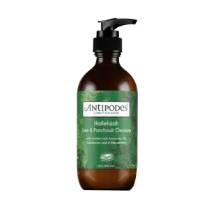 Antipodes Hallelujah Lime and Patchouli Cleanser