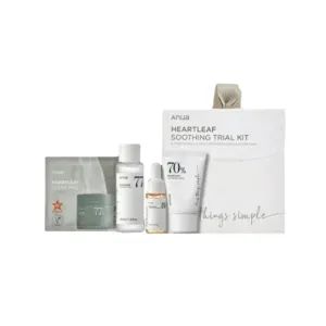 Anua Heartleaf Soothing Trial Kit 4-Step Perfect Daily Routine