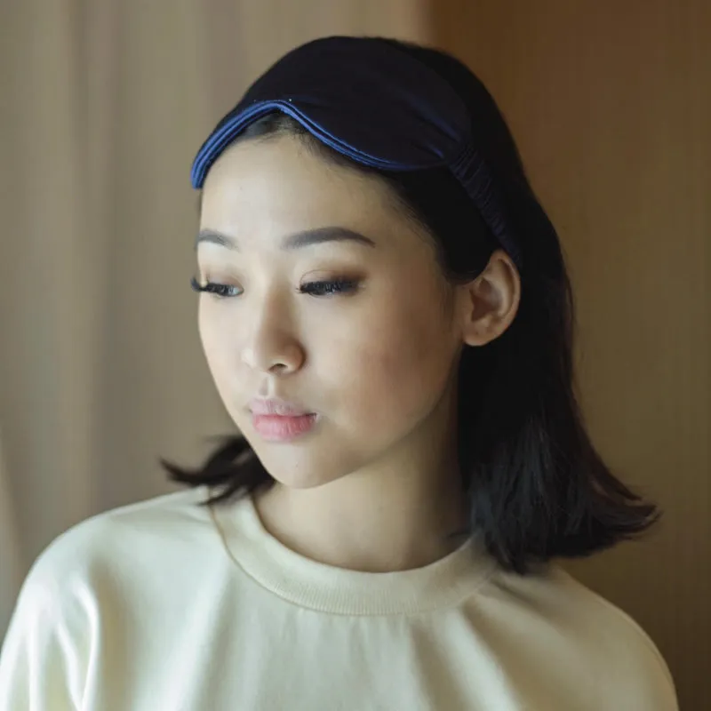Aurelie Pure Silk Sleep Eye Mask | Rose Gold