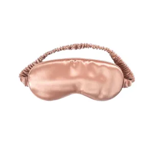 Aurelie Pure Silk Sleep Eye Mask | Rose Gold