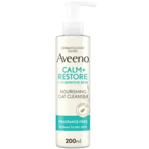 Aveeno Face Calm  Restore Nourishing Oat Cleanser 200ml