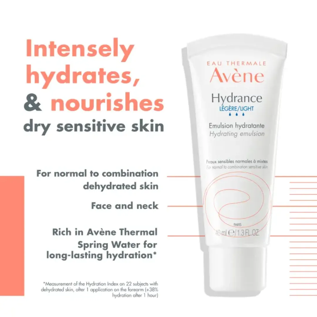 Avène Hydrance Optimale Light Hydrating Emulsion 40ml