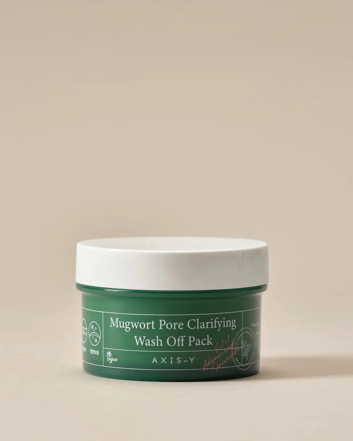 AXIS Y Mugwort Pore Clarifying Wash Off Pack 100ml