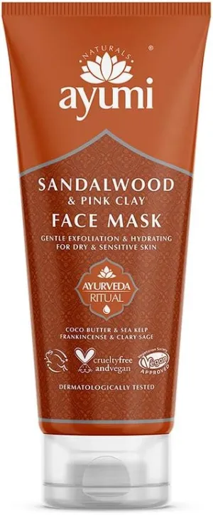 Ayumi Naturals Sandalwood And Ylang Ylang Face Mask 100ml