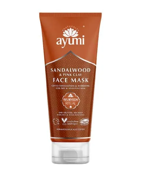 Ayumi Naturals Sandalwood And Ylang Ylang Face Mask 100ml