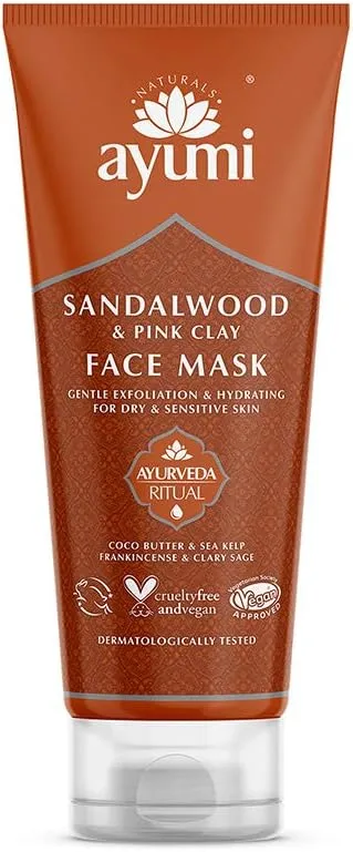 Ayumi Naturals Sandalwood And Ylang Ylang Face Mask 100ml
