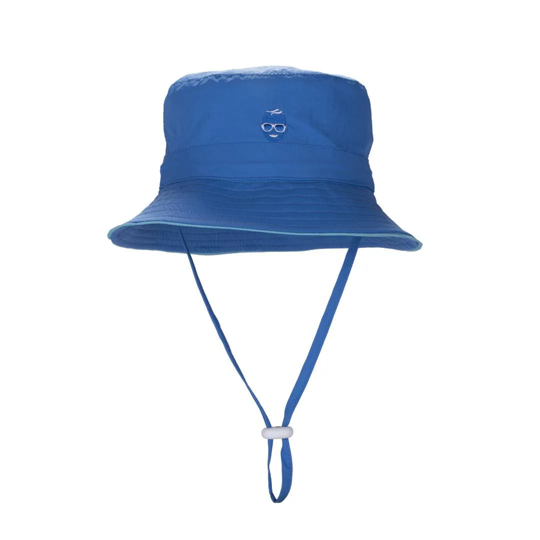 Babiators UPF 50  Sun Hat - Blue   Aqua Piping