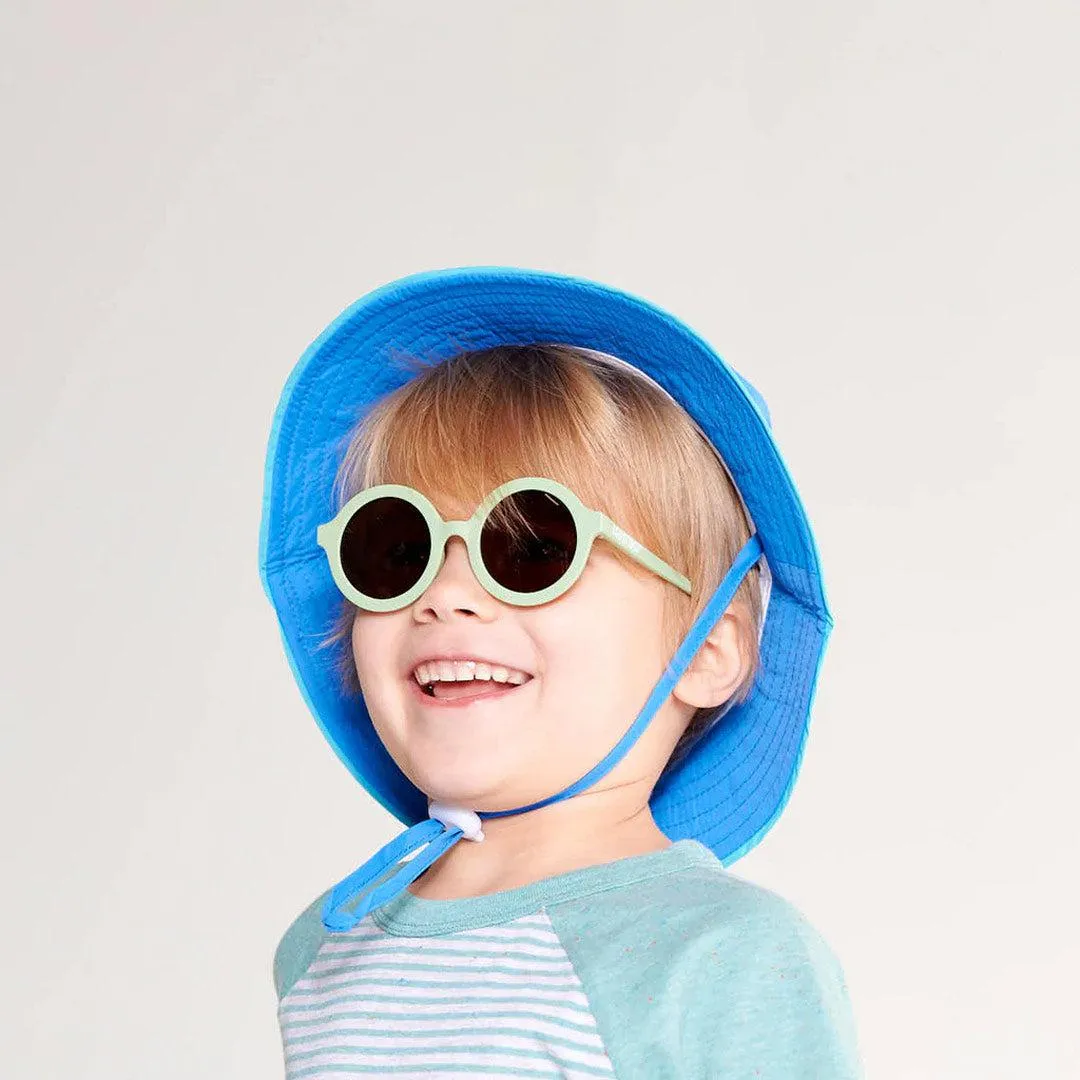 Babiators UPF 50  Sun Hat - Blue   Aqua Piping