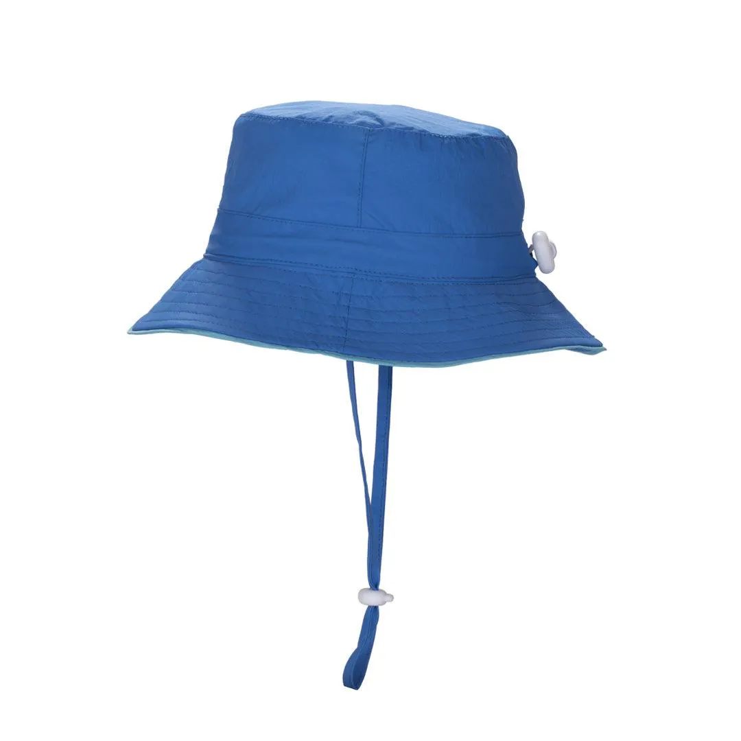 Babiators UPF 50  Sun Hat - Blue   Aqua Piping