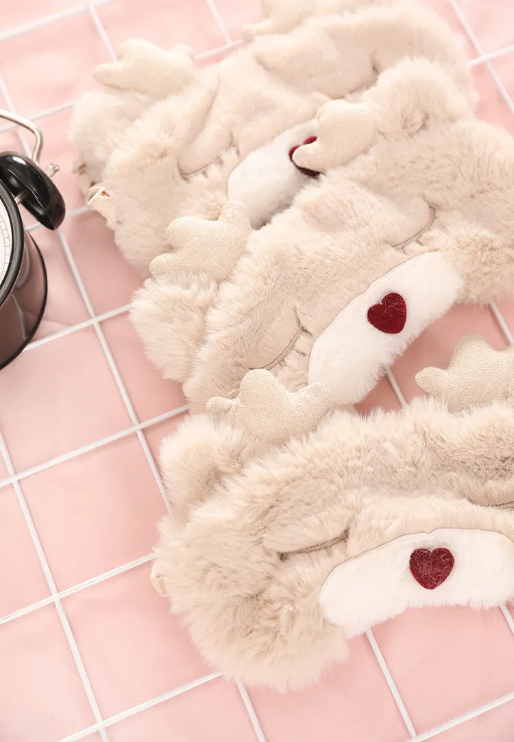 Baby Reindeer Fluffy Mask