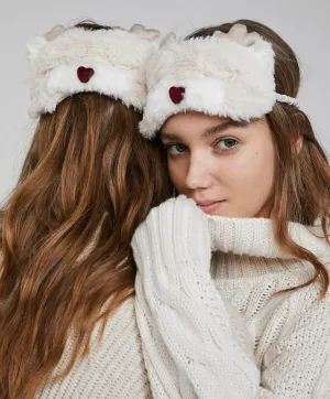Baby Reindeer Fluffy Mask