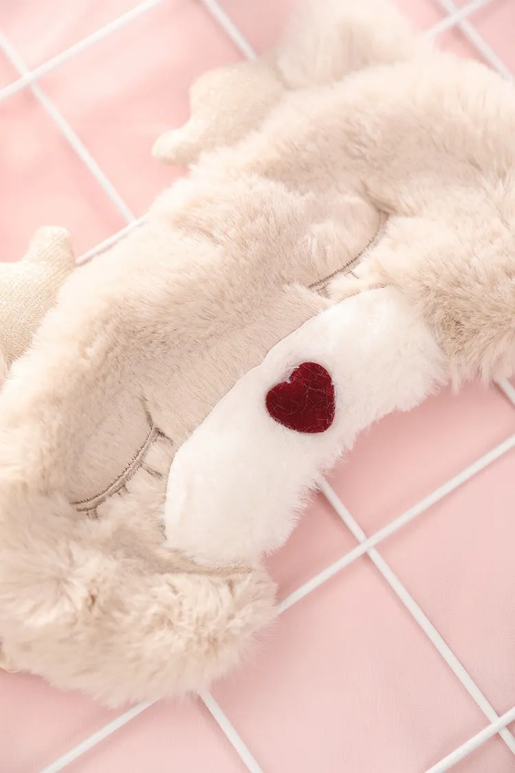 Baby Reindeer Fluffy Mask