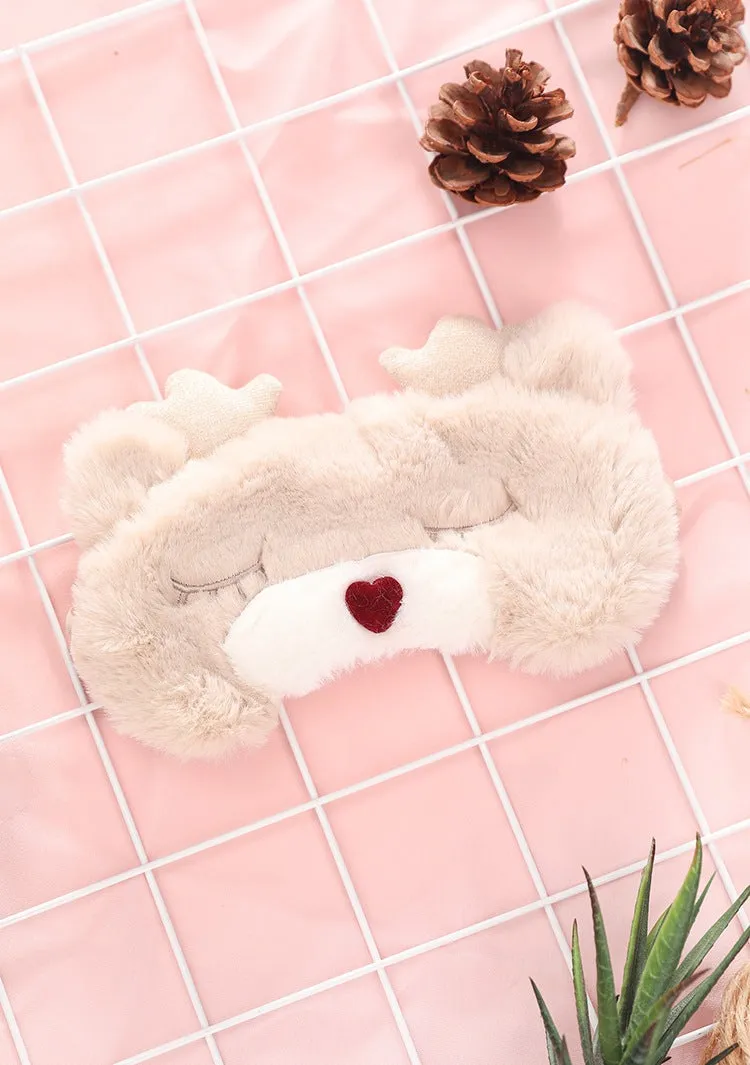 Baby Reindeer Fluffy Mask
