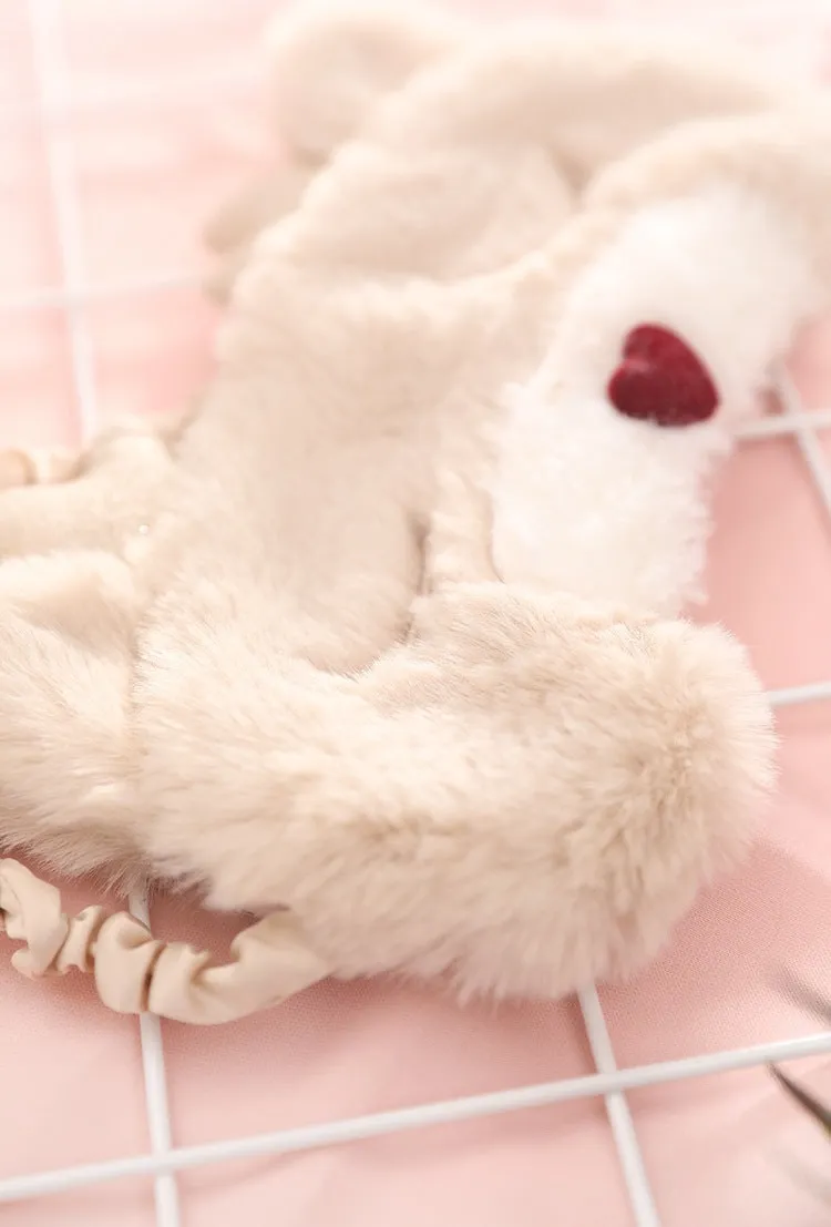 Baby Reindeer Fluffy Mask