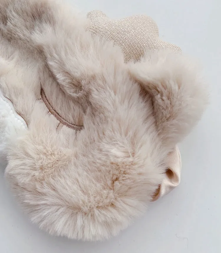 Baby Reindeer Fluffy Mask