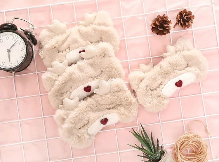 Baby Reindeer Fluffy Mask