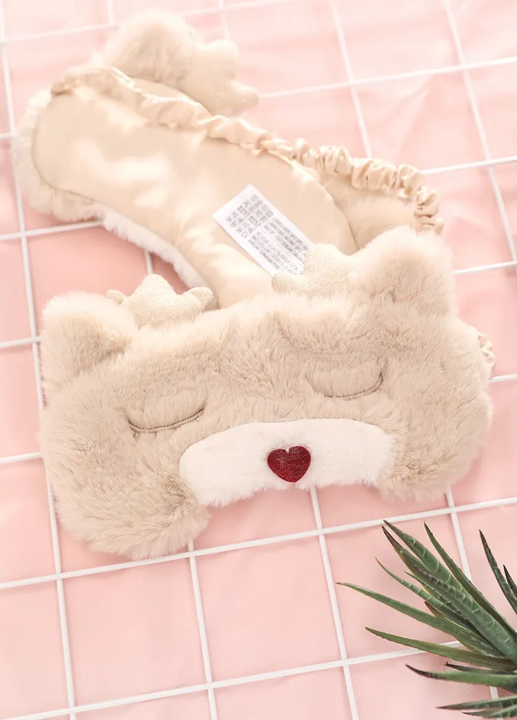 Baby Reindeer Fluffy Mask