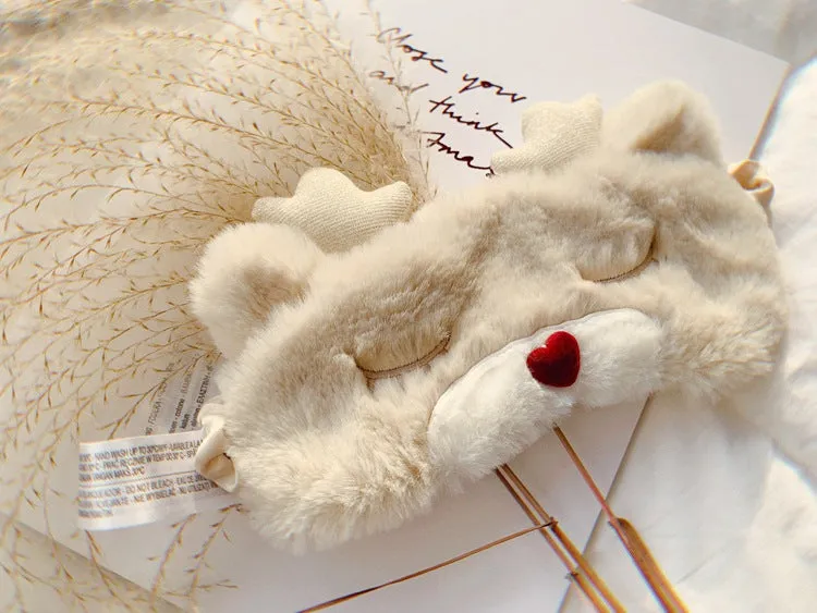 Baby Reindeer Fluffy Mask