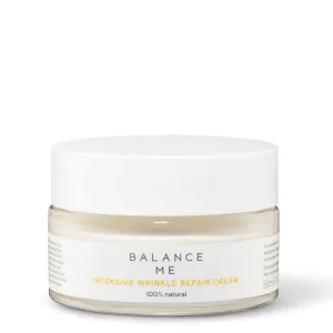 Balance Me Intensive Wrinkle Repair Cream ‚Äì Intensely Hydrates & Moisturises ‚Äì Anti-Ageing & Firming Face Moisturiser For All Skin Types ‚Äì 100% Natural ‚Äì Vegan & Cruelty Free ‚Äì Made‚ÄØIn‚ÄØUK ‚Äì 50ml