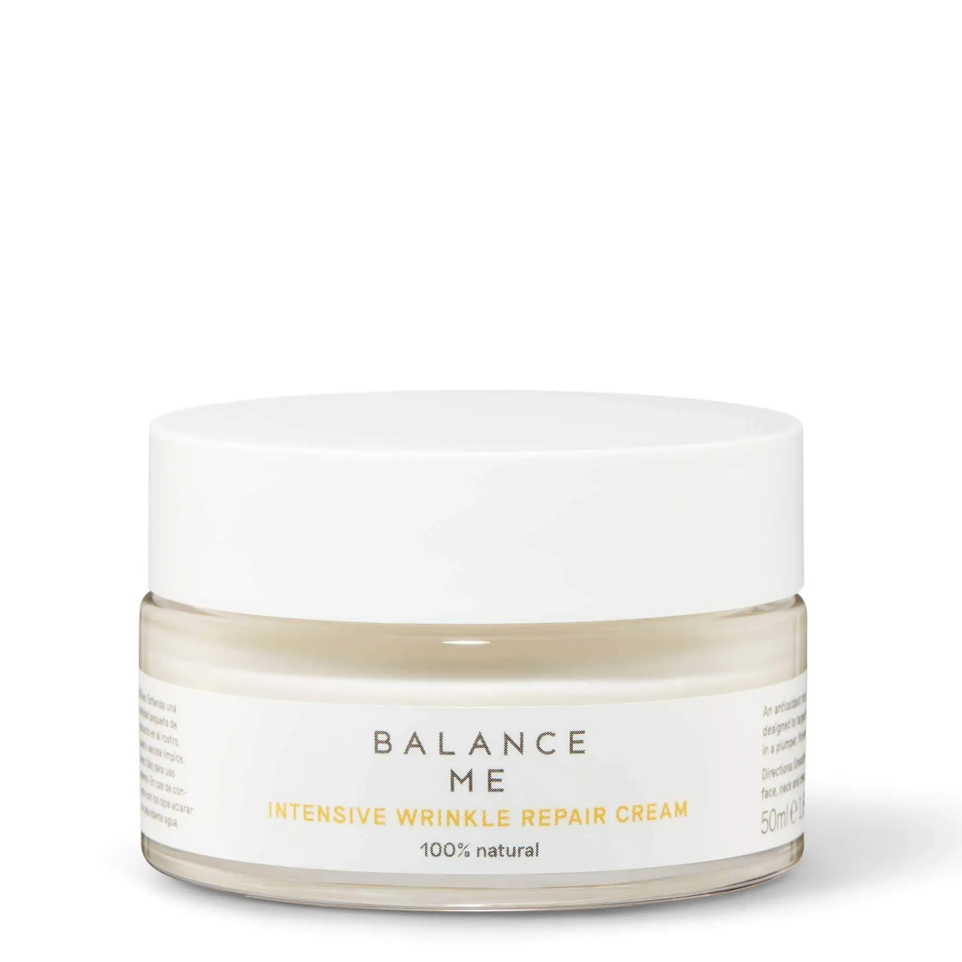 Balance Me Intensive Wrinkle Repair Cream ‚Äì Intensely Hydrates & Moisturises ‚Äì Anti-Ageing & Firming Face Moisturiser For All Skin Types ‚Äì 100% Natural ‚Äì Vegan & Cruelty Free ‚Äì Made‚ÄØIn‚ÄØUK ‚Äì 50ml