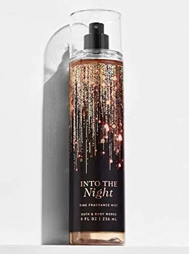 Bath and Body Works INTO THE NIGHT Fine Fragrance Mist 8 Fluid Ounce (2019 Limited Edition)