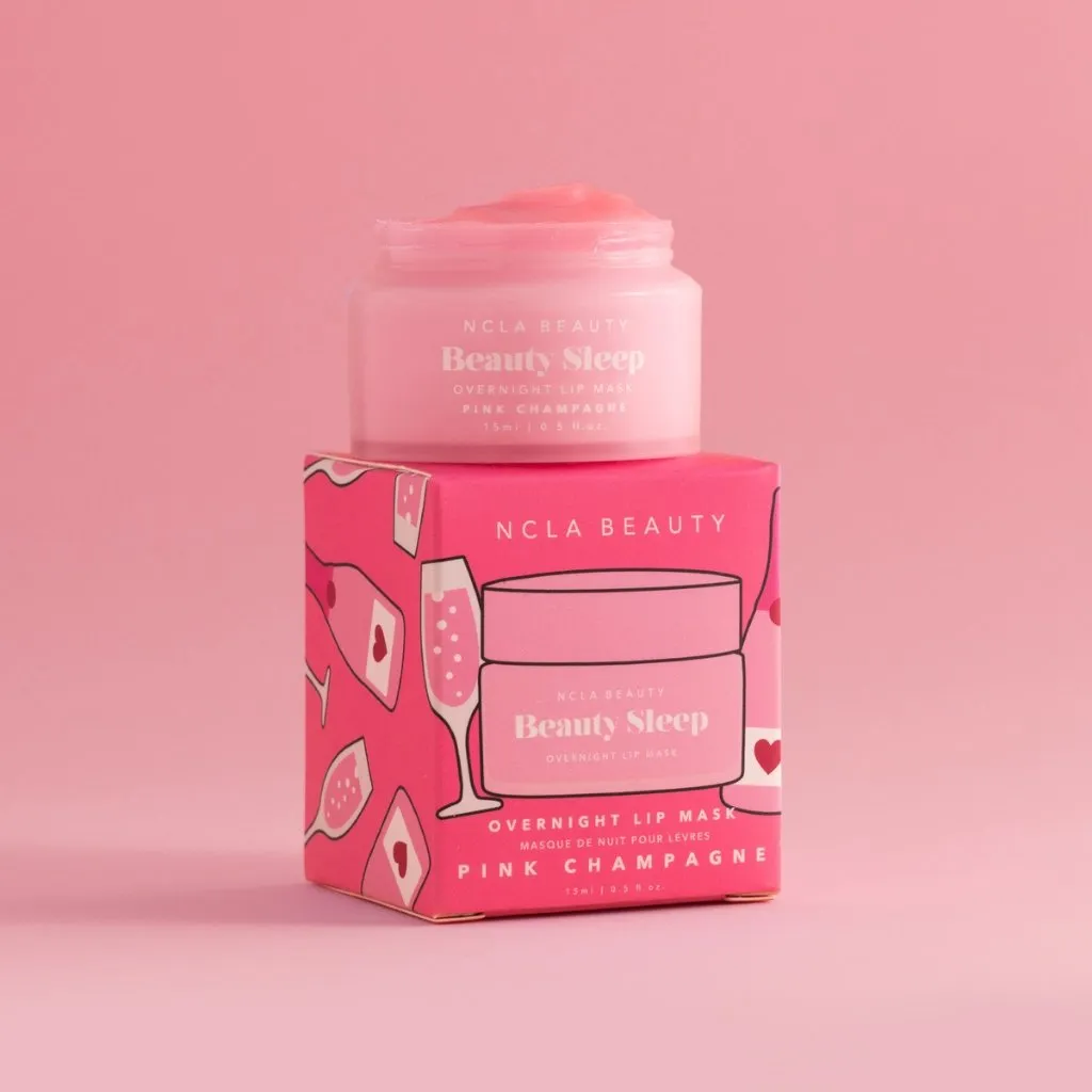 Beauty Sleep Lip Mask - Pink Champagne